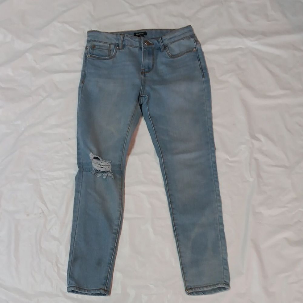 Hudson Jeans Kids Light Blue Distressed Jeans
